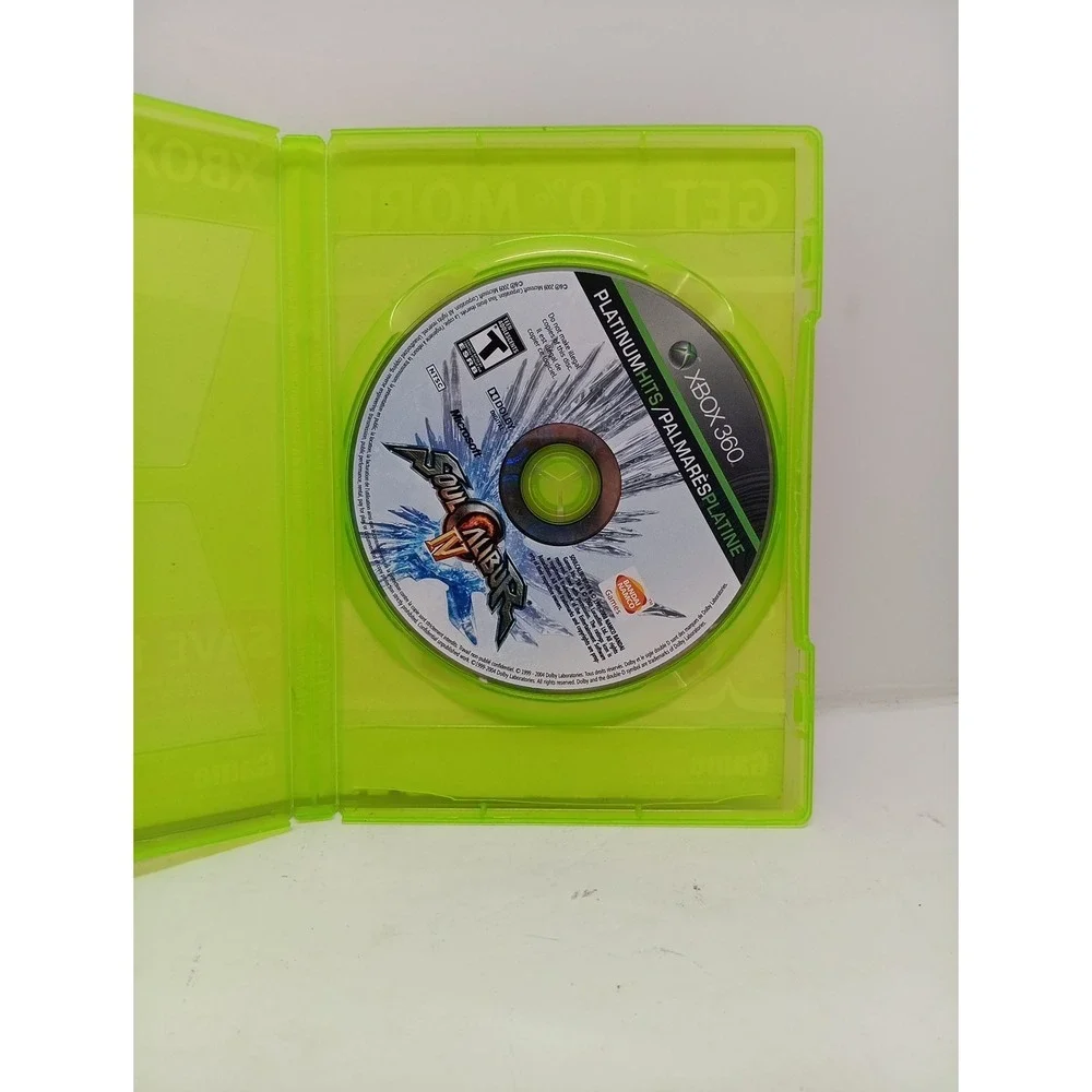 Soul Caliber 4 Xbox 360 Platinum Hits Game Only